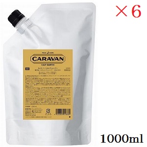 デミ キャラバン スカルプシャンプー 1000ml レフィル 詰替用 ×6セット (医薬部外品)