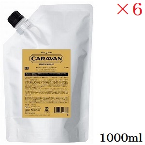 デミ キャラバン リフレッシュシャンプー 1000ml レフィル 詰替用 ×6セット|アットビューティー株式会社