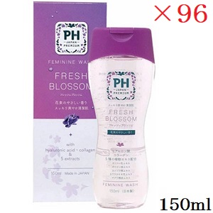 PH JAPAN フェミニンウォッシュ 150ml フレッシュブロッサム ×96書き割り