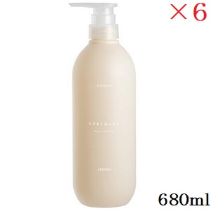 蟻ミノ スプリナージュ シャンプー パフスムース 680ml ×6仕掛ける