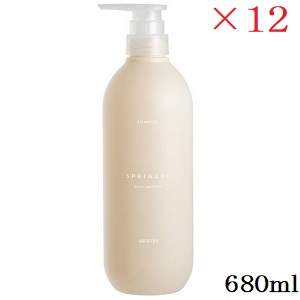 蟻ミノ スプリナージュ シャンプー パフスムース 680ml ×12仕掛ける