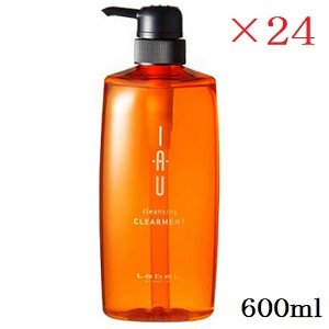【Lebel】 ルベル イオ 洗い濯ぎ クリアメント シャンプー 600ml ×24書き割り