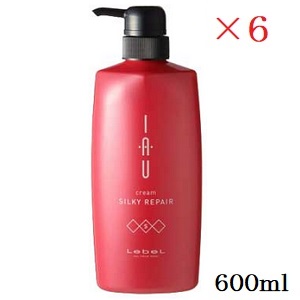 【Lebel】 ルベル イオ クリーム シルキーリペア ヘアトリートメント 600ml ×6セット