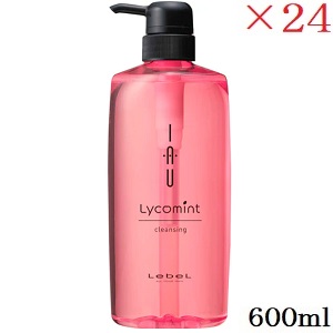 【Lebel】 ルベル イオ リコミント 洗い濯ぎ シャンプー 600ml ×24書き割り