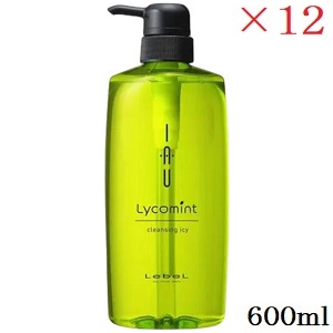 【Lebel】 ルベル イオ リコミント 洗い濯ぎ アイシー シャンプー 600ml ×12仕掛ける
