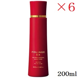 中野製薬 ナカノ フォリッジ スキャルプエッセンス EX-RD 200ml ×6セット (医薬部外品)