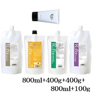 セフティ K.fix 単刀直入 800ml + 黄み 400g + セカンドエマルジョン 400g + ブリッジ回路 800ml + GK 100g (飲み薬部外品) 美容・コスメ・香水-ヘアケア・スタイリング