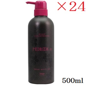 ホーユー メディルックα スキャルプコンディショナー 500ml ×24書き割り