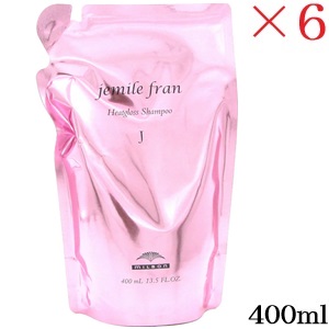 ミルボン ジェミールフラン ヒートグロス シャンプーJ 400ml レフィル 詰替用 ×6セット