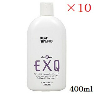 本当の舎密学 EXQ シャンプー しっとり 400ml ×10仕掛ける