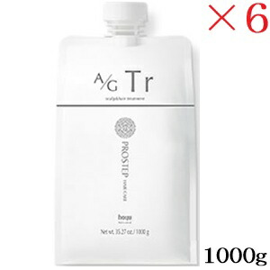 ホーユー プロステップ ヘアケア A/Gスキャルプ&ヘアトリートメント 1000g レフィル 詰替用 ×6セット|アットビューティー株式会社