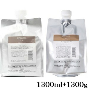 バイカルテシャンプーCH+ & トリートメントHS+ 1300ml/1300g 楽天市場】ホーユー バイカルテ リペアシャンプー CH＋ 1300ml