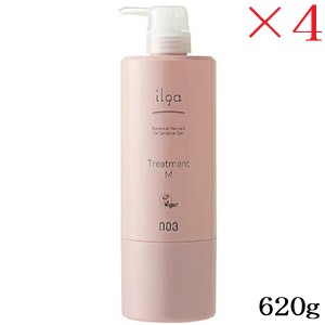 ナンバースリー 003 イルガ 薬用 トリートメント M 620g [ディスペンサー付] ×4セット (医薬部外品)