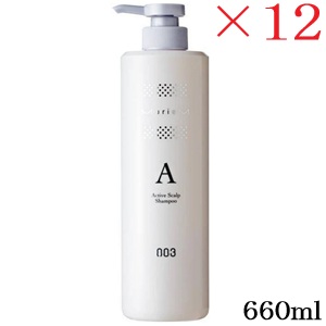 携帯電話スリー 003 ミュリアム 薬用 スカルプ シャンプー A 660ml [ディスペンサー付] ×12仕掛ける (治療薬部外品)