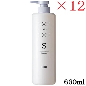 携帯電話スリー 003 ミュリアム 薬用 スカルプ シャンプー S 660ml [ディスペンサー付] ×12仕掛ける (治療薬部外品)
