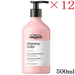 ロレアル セリエ ビタミノカラー シャンプー 500ml ×12仕掛ける