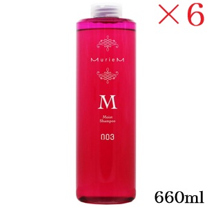 ナンバースリー 003 ミュリアム シャンプー M 660ml [ディスペンサー無し] &times;6セット｜アットビューティー株式会社