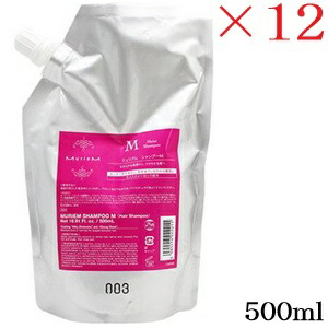 ナンバースリー 003 ミュリアム シャンプー M 500ml レフィル 詰替用 ×12セット