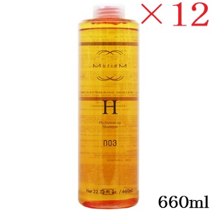 携帯電話スリー 003 ミュリアム シャンプー H 660ml [ディスペンサー絶無] ×12仕掛ける