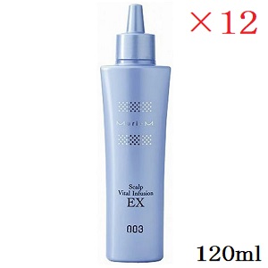 電話番号スリー ミュリアム 薬用 スカルプバイタルインフュージョン EX 120ml ×12書き割り