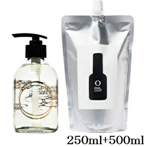 楽天市場】O skin & hair オー・オイル モイスト 500ml レフィル