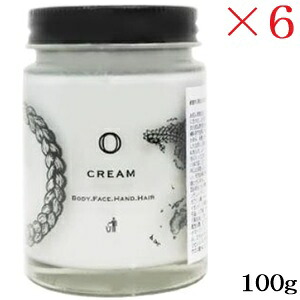 O SKIN&HAIR オースキン＆ヘア オー・クリーム 100g ×6セット