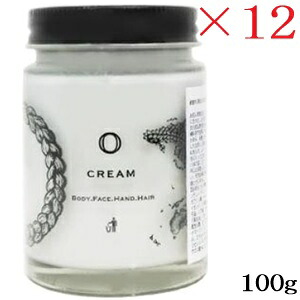 O SKIN&HAIR オースキン＆ヘア オー・クリーム 100g ×12セット