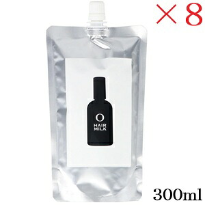 O SKIN\u0026HAIR オー素はだ＆髪の毛 オー・髪の毛牛乳 300ml レフィル 詰替用 ×8仕掛ける