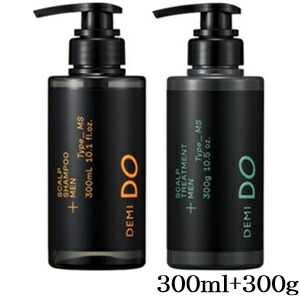 デミ ドゥ スカルプシャンプー メン MS 300ml + トリートメント メン MS 300g (医薬部外品)