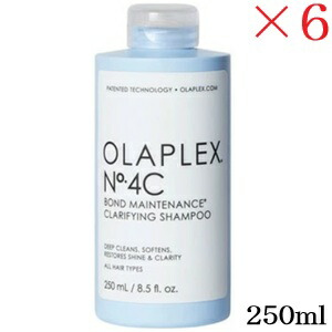 オラプレックス No.4C 公債証書検査と修理 クラリファイングシャンプー 250ml ×6仕掛ける