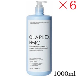 オラプレックス No.4C ボンドメンテナンス クラリファイングシャンプー 1000ml ×6セット