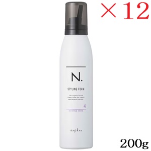 ナプラ N. スタイリング質問用紙 バウンスウェーブ 200g ×12仕掛ける スタイリング剤-ヘアケア・スタイリング