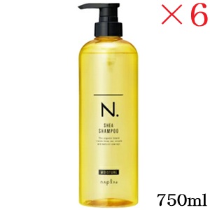 ナプラ N. SHEA モイスチャーシャンプー 750ml ×6セット