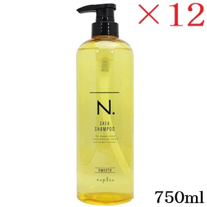 ナプラ N. SHEA スムースシャンプー 750ml ×12書き割り