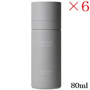 ロア ザ パフューム UVスプレー LOA THE Perfume UV spray ミスティックウッド 80ml ×6セット
