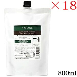 パシフィックプロダクツ サローネ 百貨店赤銅色 シャンプー 800ml レフィル 詰替用 ×18仕掛ける