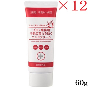 ヤーマン プロ・業務用手肌の荒れを防ぐハンドクリーム N 60g ×12セット (医薬部外品)