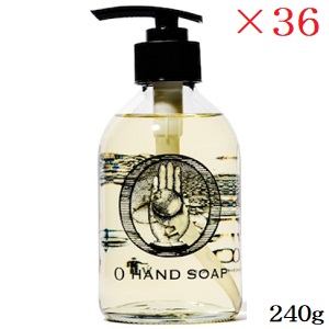 O SKIN\u0026HAIR オー・お手て石けん 240g ×36書き割り