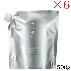 インターコスメ トエルエフェクトブリーチ 500g かっこ良いうしろ側入 ×6仕掛ける (医薬品部外品)
