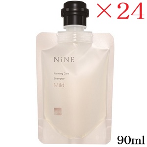 ホーユー ナイン ファーミング ケアシャンプー 90ml パウチ ×24セット