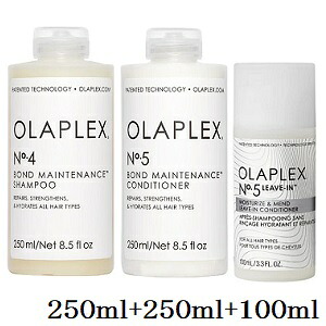 オラプレックス No.4 250ml + No.5 250ml + No.5 リーブイン 100ml｜アットビューティー株式会社