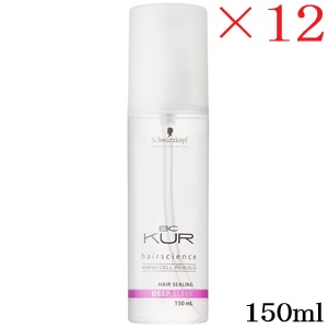 シュワルツコフ BC クア 髪の毛上昇限度 ディープ スリーク 150ml ×12書き割り