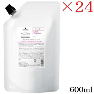 シュワルツコフ BC クア フォルムコントロール シャンプー 600ml レフィル 詰替用 ×24セット