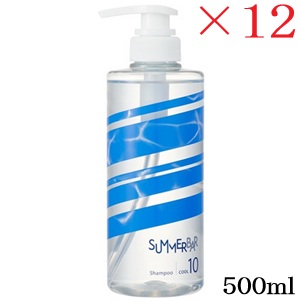 デミ ハレマオ 朱夏赤ちょうちん シャンプー 冷やりとした 10 500ml ×12書き割り