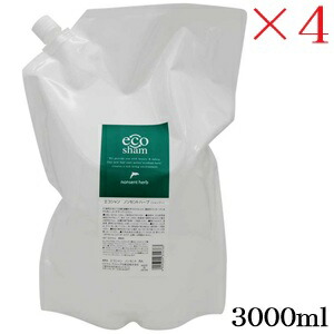 ロイヤルアストレア エコシャン 3000ml パウチ ノンセントハーブ ×4セット