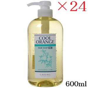 ルベル クールオレンジ 髪の毛石ケン SC 600ml ×24仕掛ける シャンプー-美容・コスメ・香水-ヘアケア・スタイリング