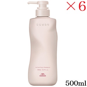 ミルボン スワエ リラクシング シャンプー 500ml ×6セット|アットビューティー株式会社