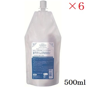 サンコール フェルエ シーリーフ シャンプー 500ml レフィル 詰替用&times;6セット｜アットビューティー株式会社