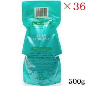 ビーエックス 粘土エステ 風呂敷き包みEX 500g レフィル 詰替用 ×36仕かける