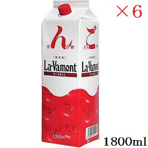 ラ・バモント 酢 1800ml ×6セット|アットビューティー株式会社